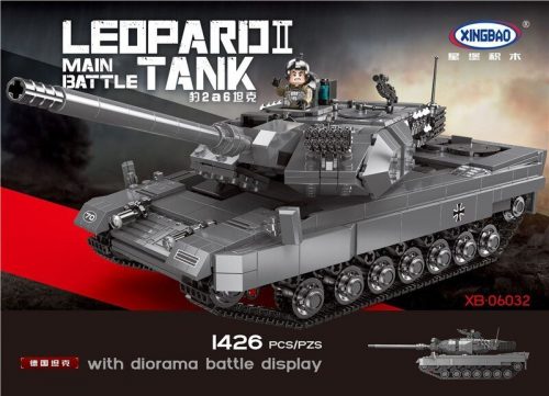 XINGBAO XB-06032 The LEPOARD II Main Battle Tanks Building Blocks
