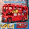 Winner 7118 Electric Double Layer London Bus Building Blocks