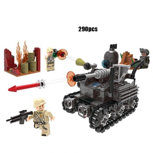 XINGBAO XB-06016 Unmanned Tank Minifigs building block