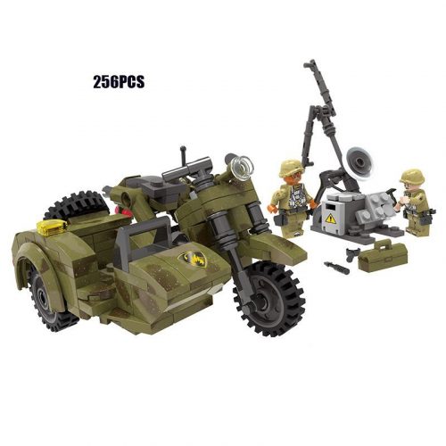 XINGBAO XB-06008 Motorcycles with Sidecar Building Block