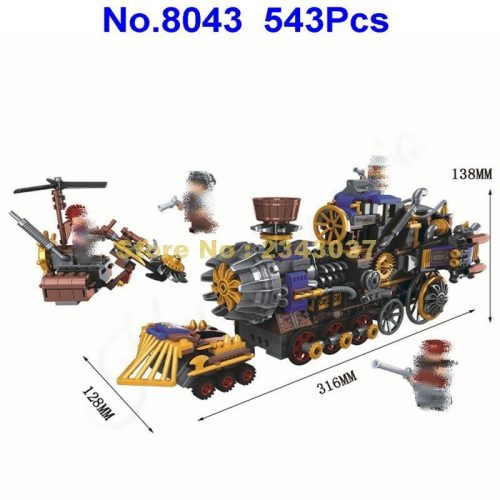 Winner 8043 Steam Train Building Blocks